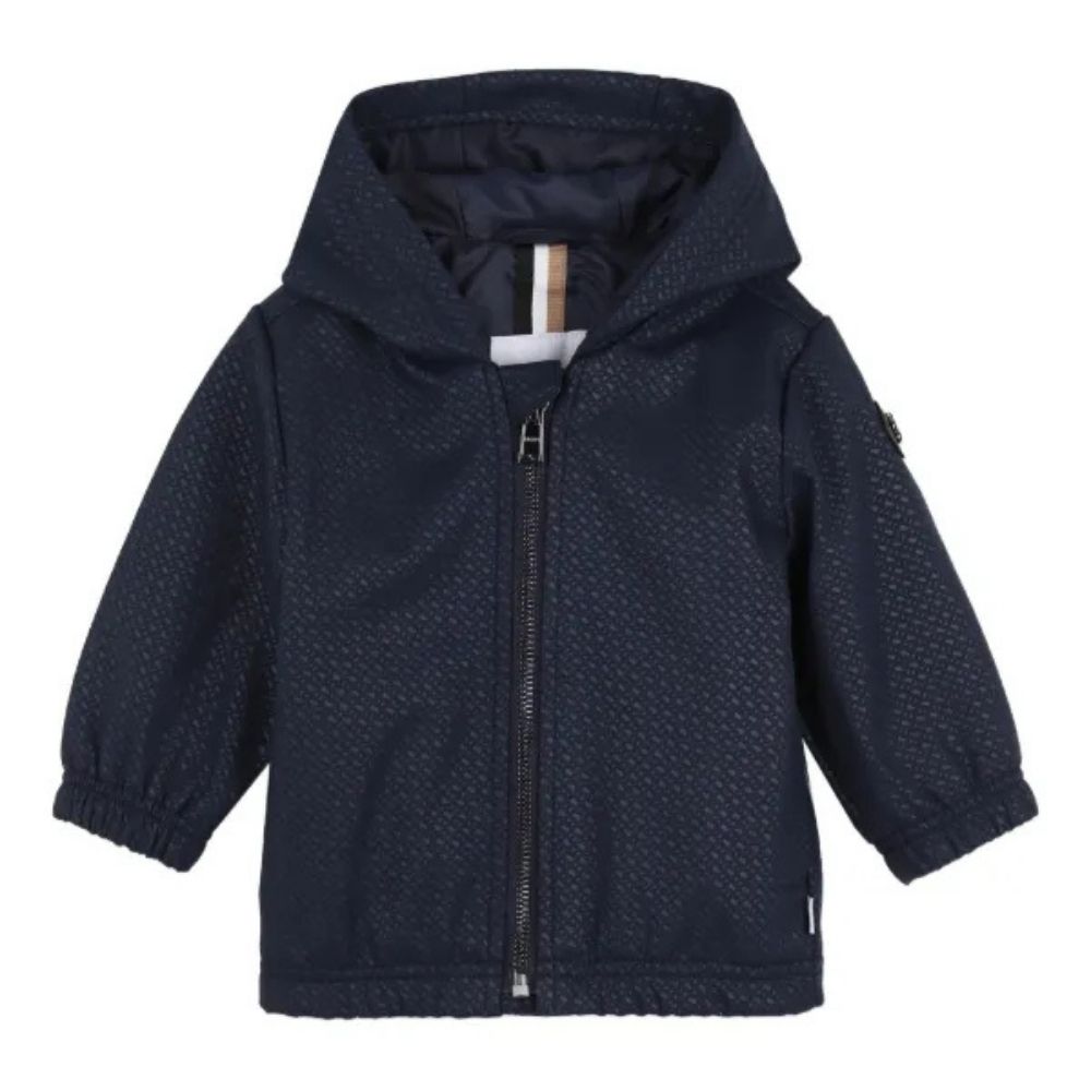 Boss Jacket Hooded Navy