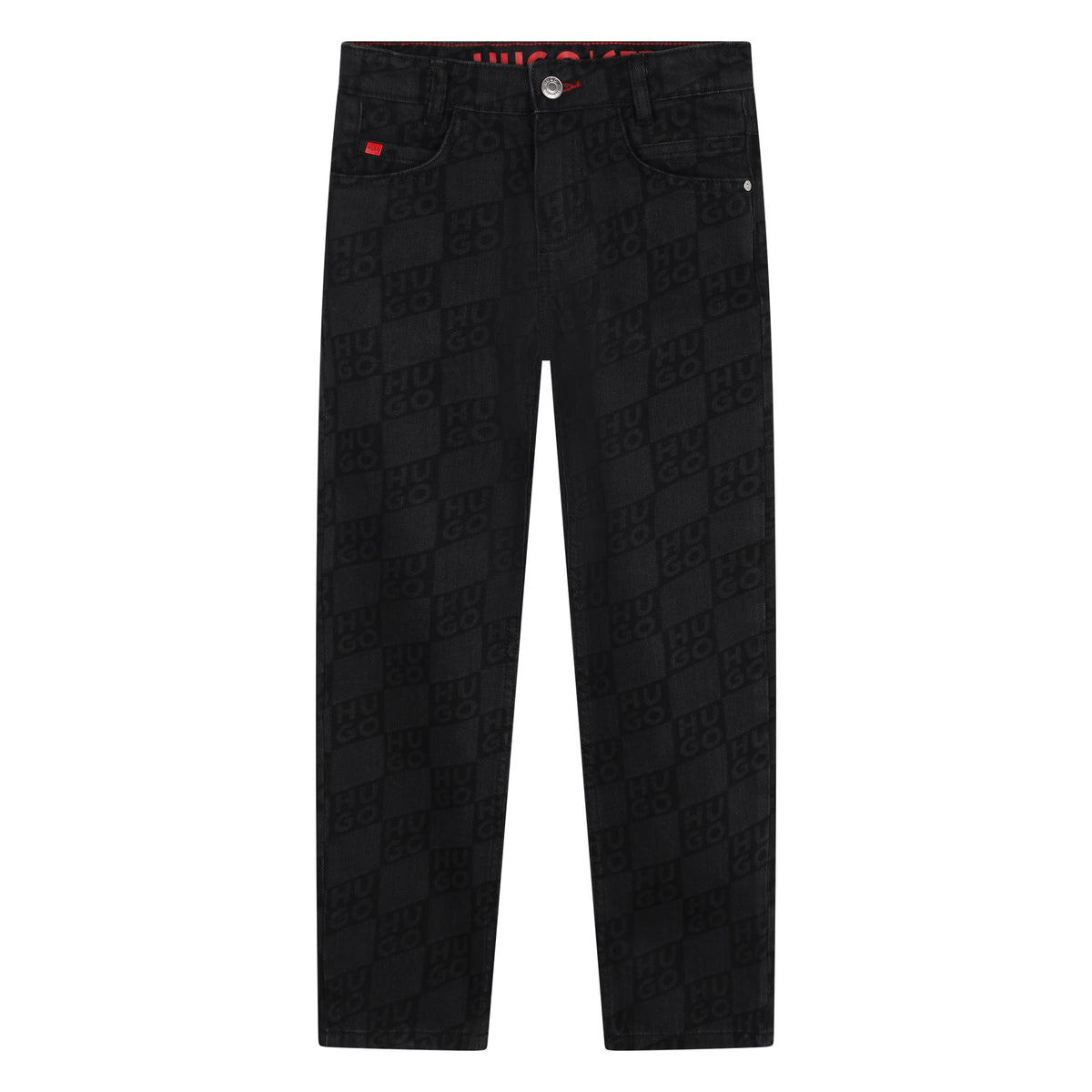 Hugo Jeans Logo Black