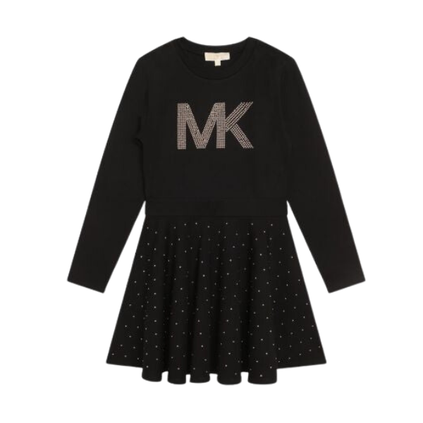 Michael Kors Long Sleeved Dress Black