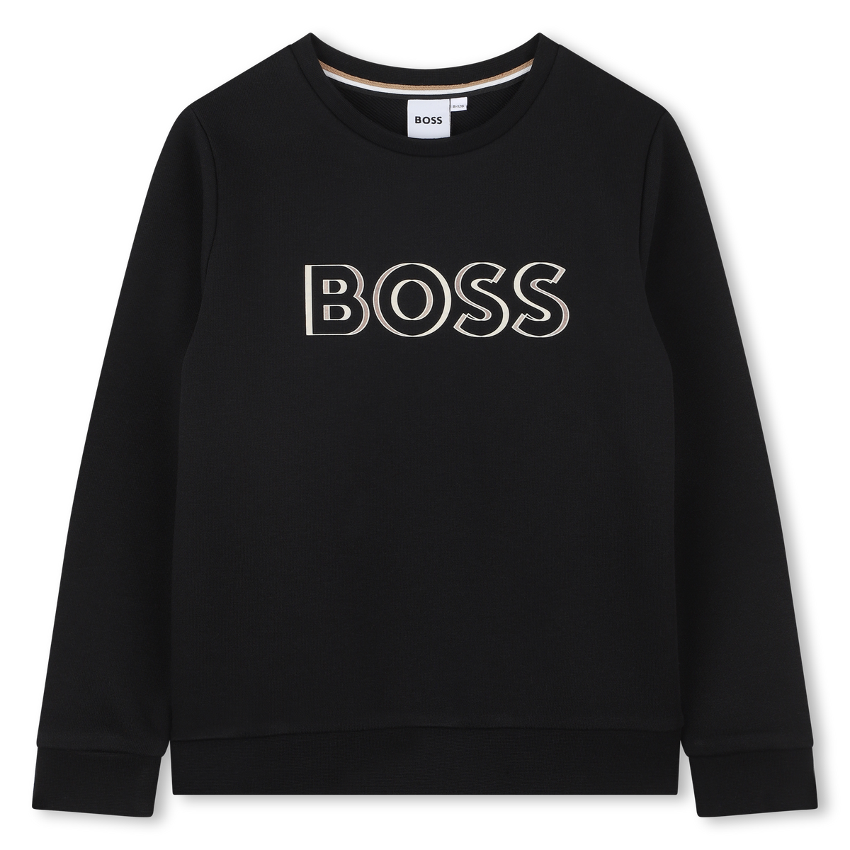 Boss Sweater Logo Black