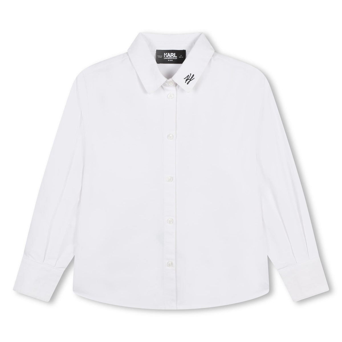 Karl Lagerfeld Shirt Midnight Paris White