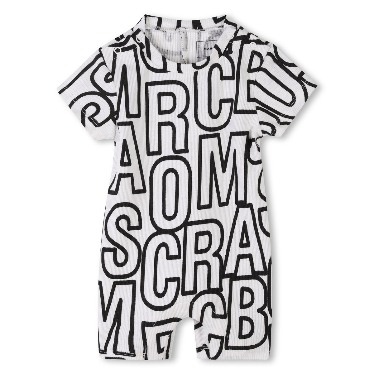 Marc Jacobs Romper Allover Print Ivoryblack