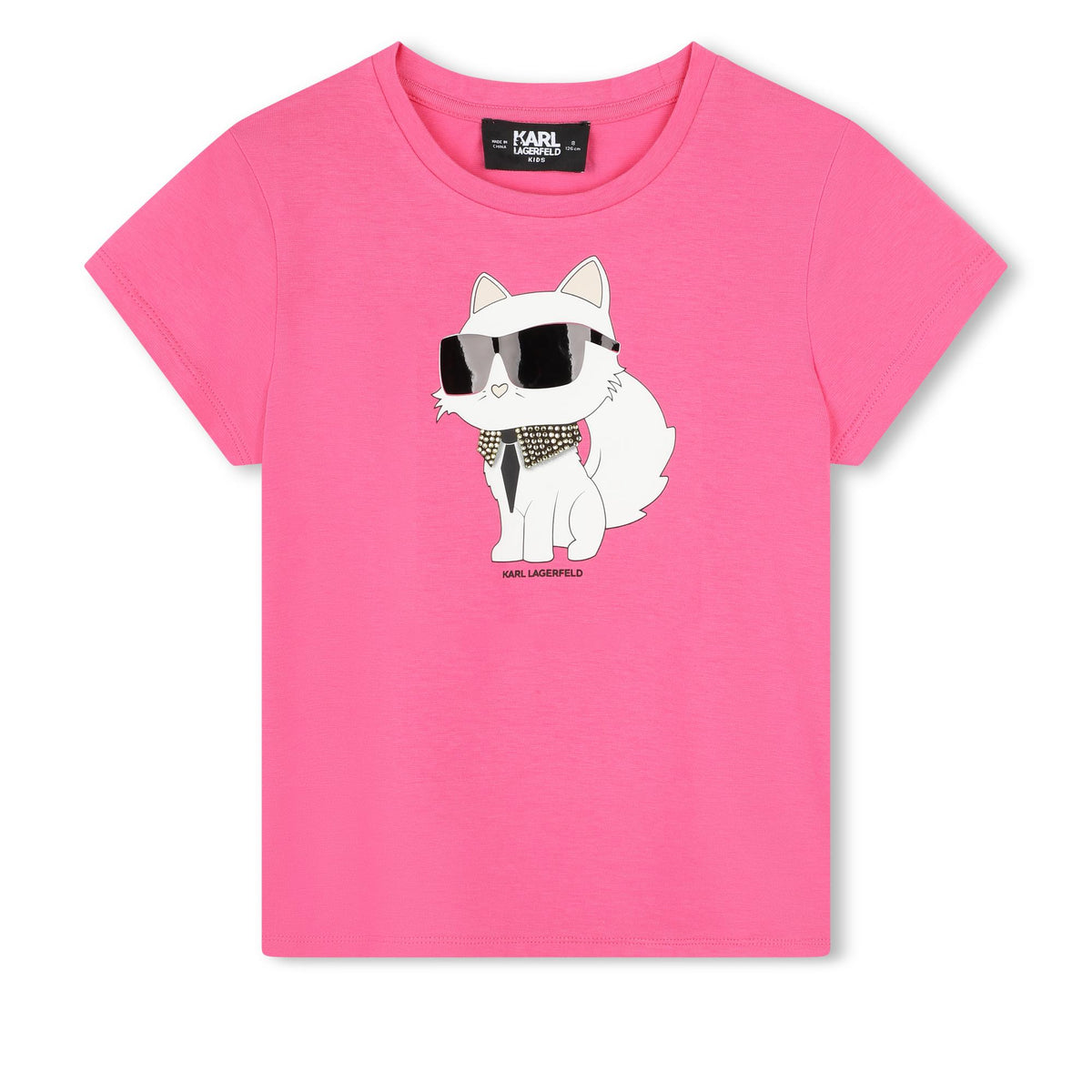 Karl Lagerfeld T-Shirt Choupette Pink