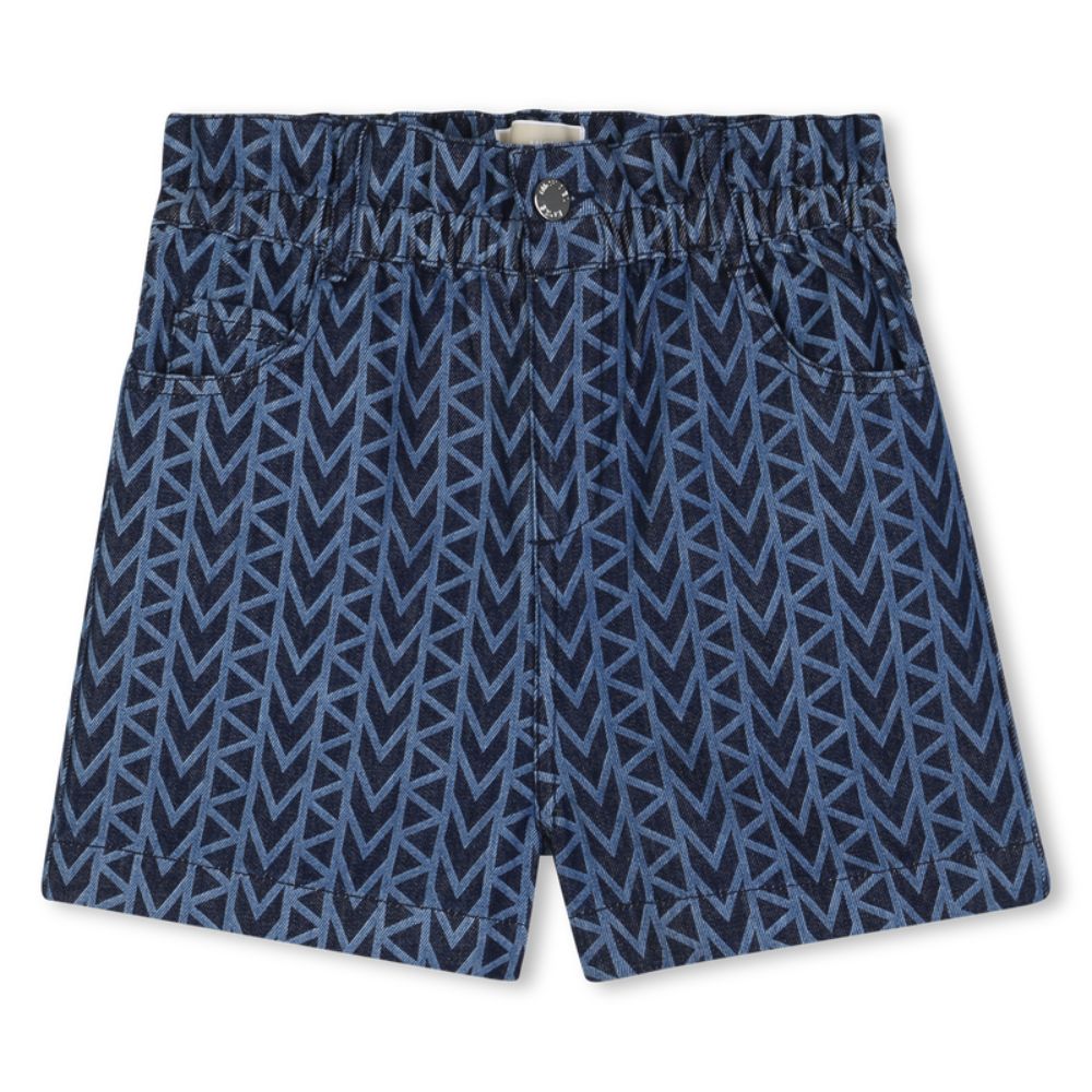 Michael Kors Shorts Allover Print Blue