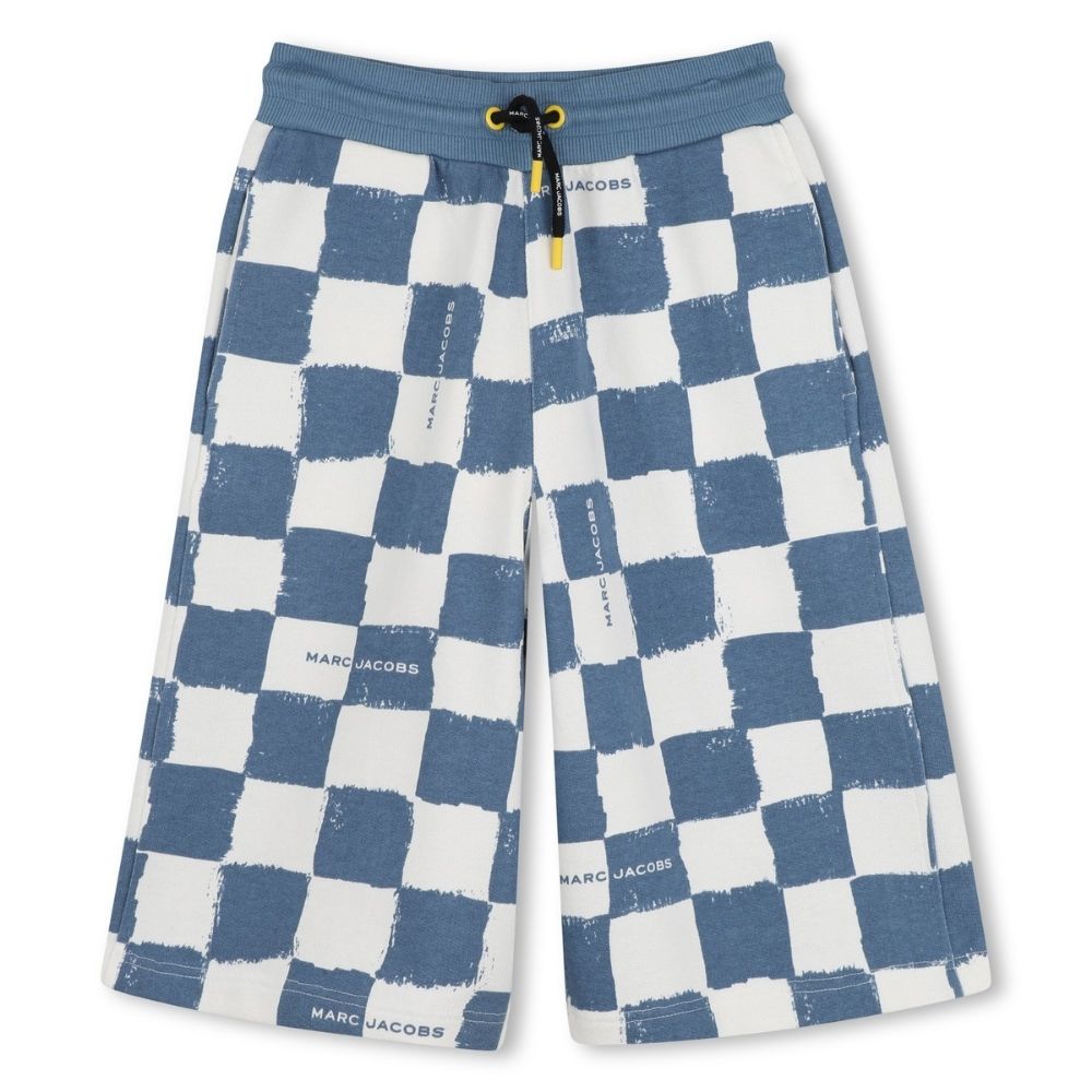 Marc Jacobs Shorts Checkered Whiteblue