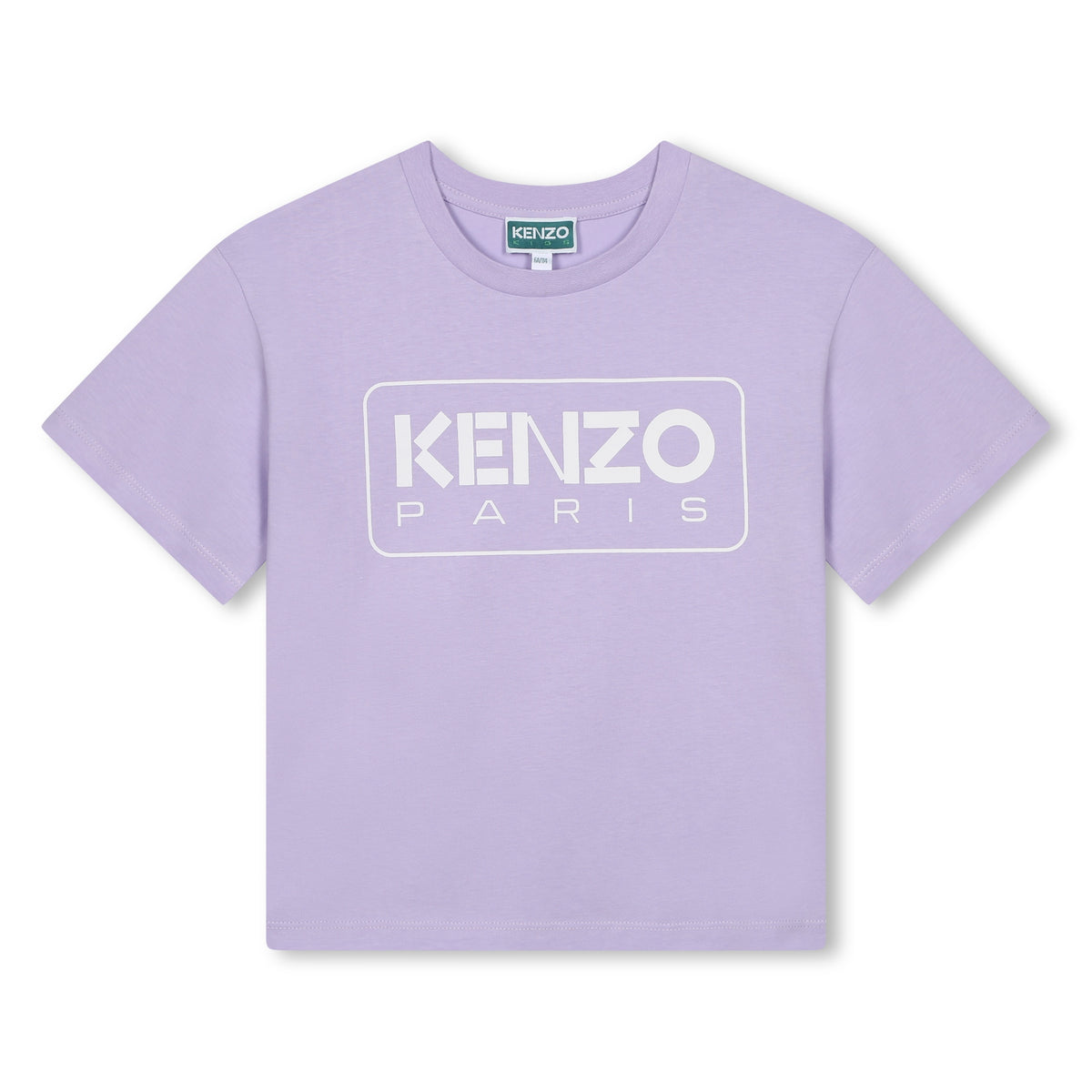 Kenzo T-Shirt Logo Block Purple