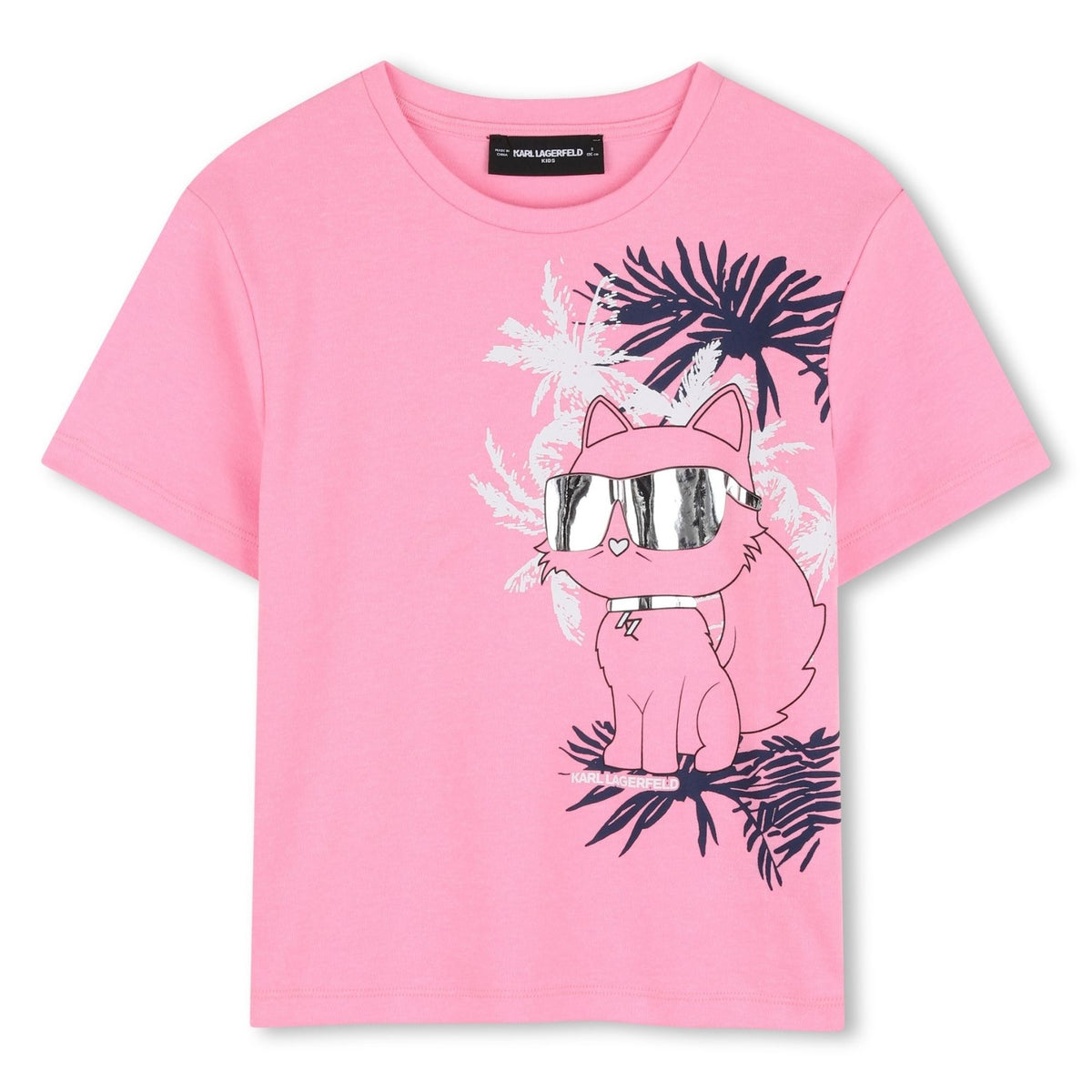 Karl Lagerfeld Tshirt Choupette Pink