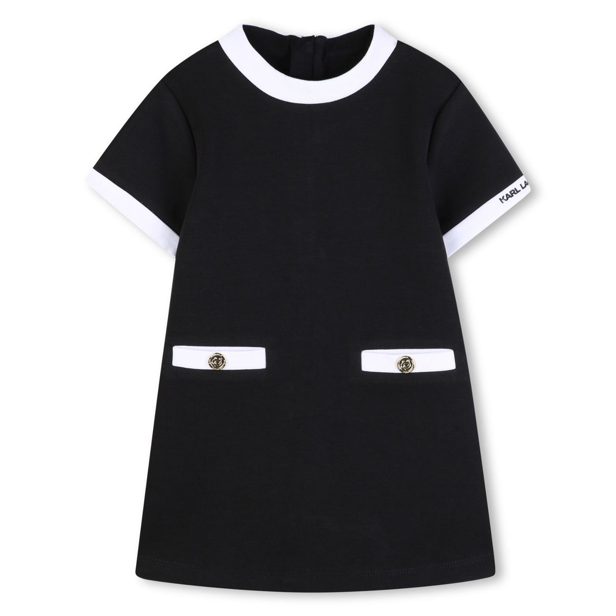 Karl Lagerfeld Dress Blackwhite
