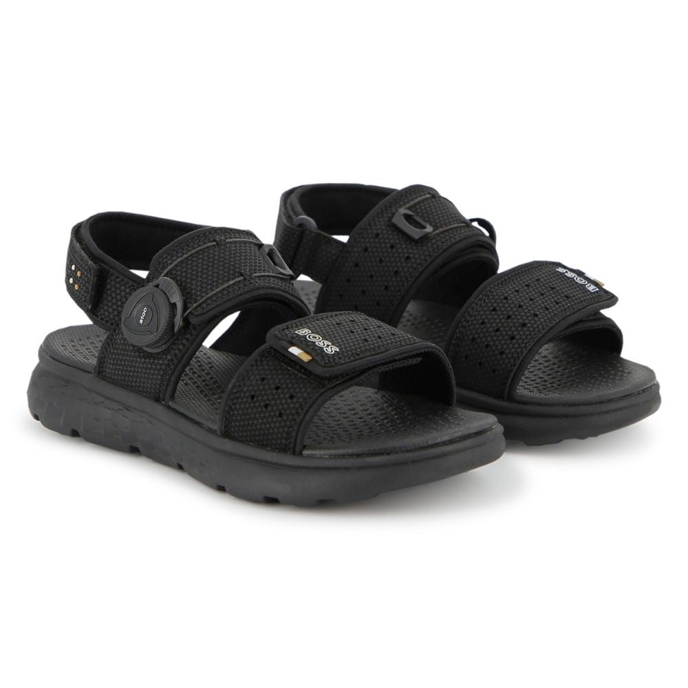 Boss Sandals Strap Black