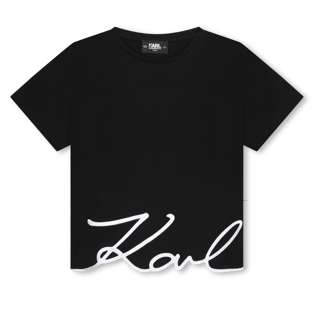 Karl Lagerfeld T-Shirt Midnight Paris Black