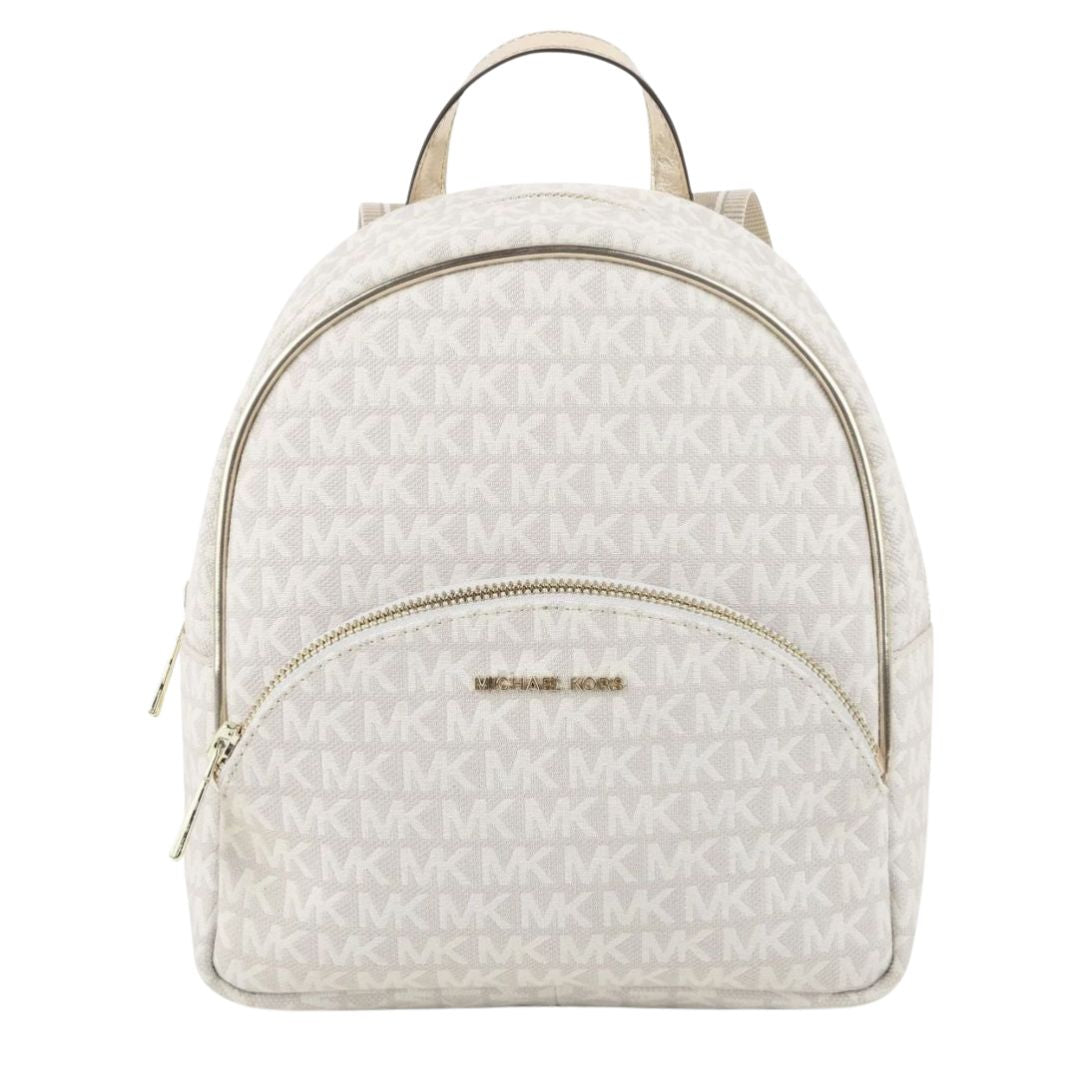 Michael Kors Backpack Zip Up Cream