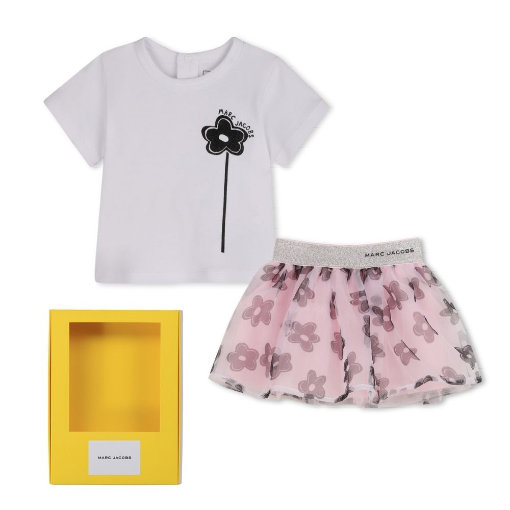 Marc Jacobs Set Top & Skirt Whiterose