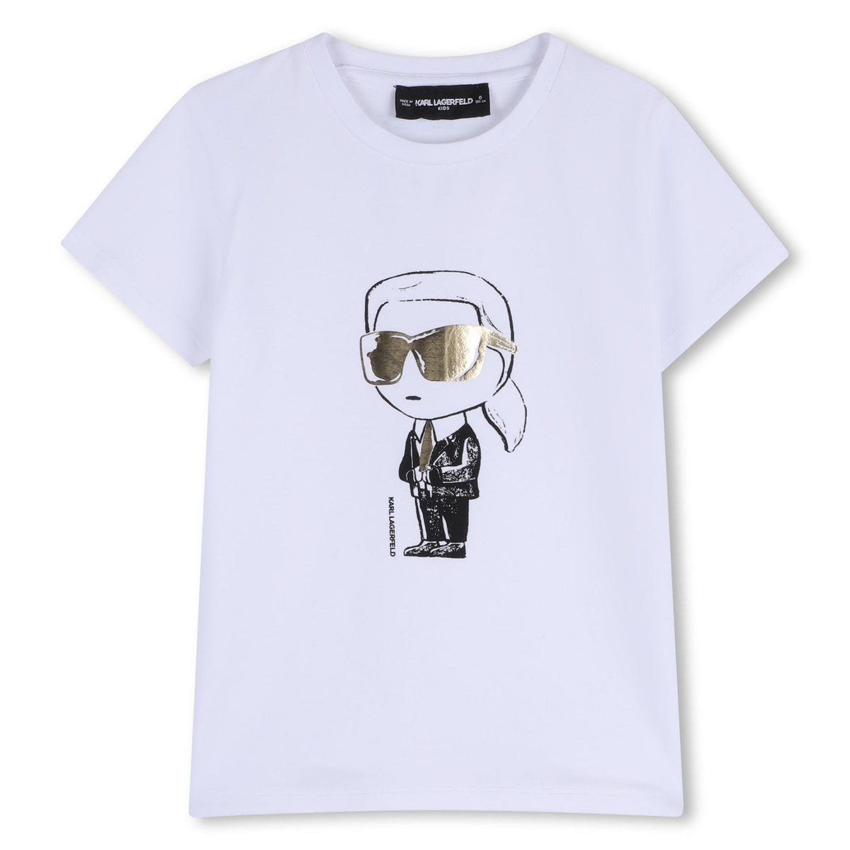 Karl Lagerfeld Tshirt Ikon White