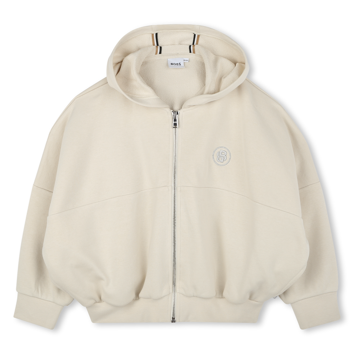 Boss Sweater Hooded Sand