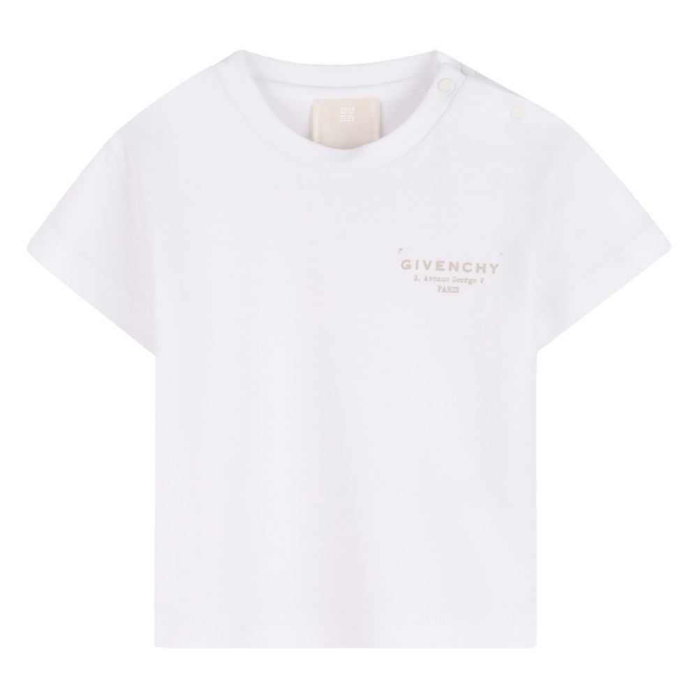Givenchy Tshirts Logo White