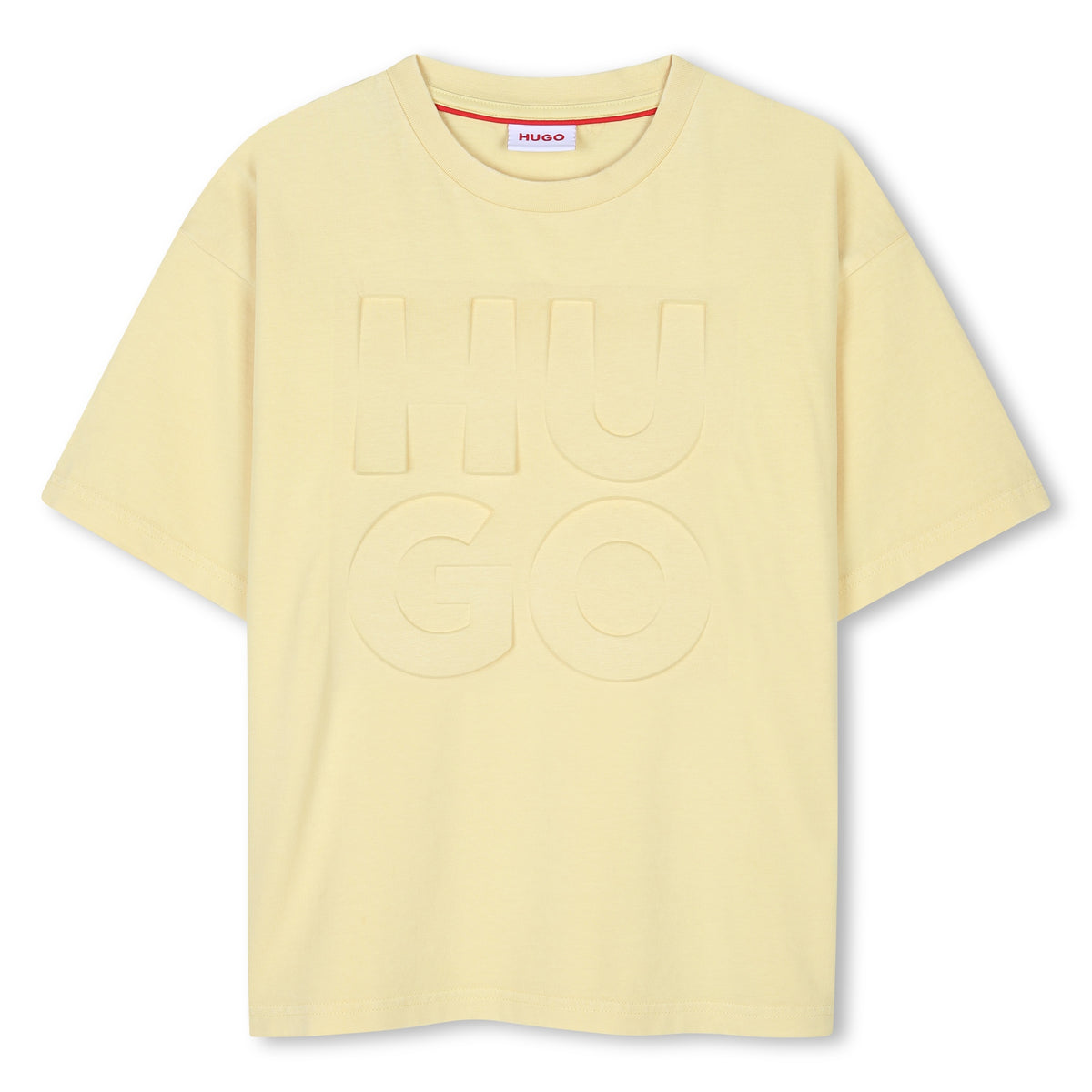 Hugo T-Shirt Logo Yellow