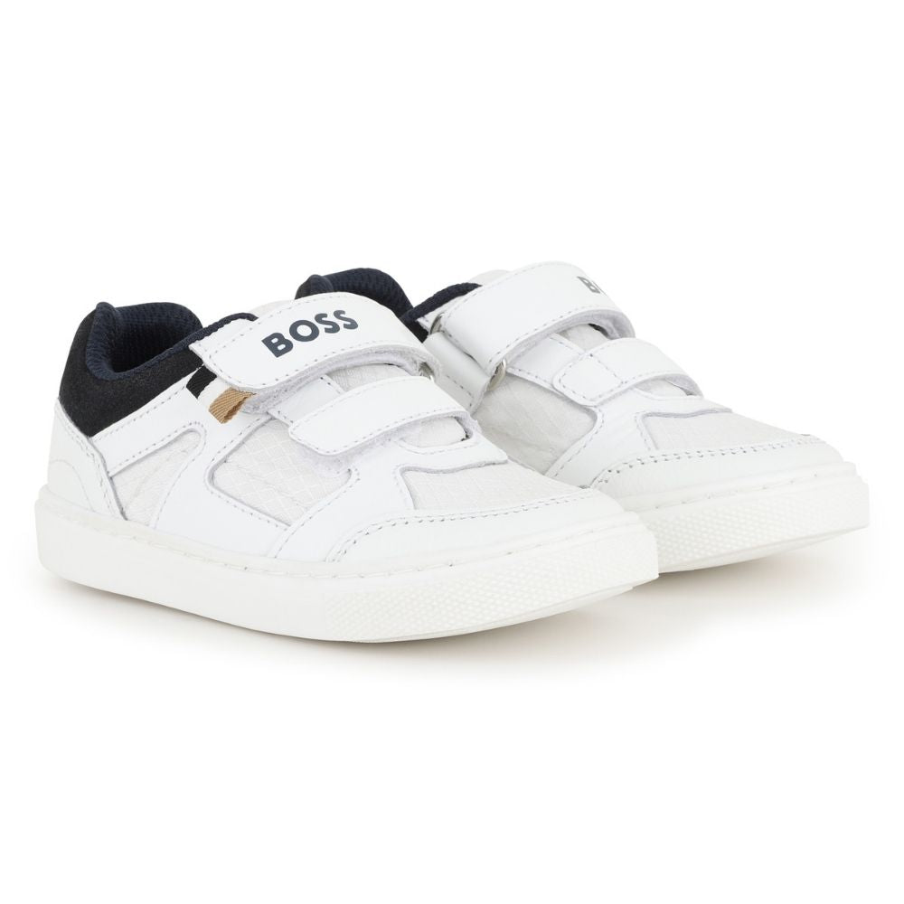 Boss Sneakers Velcro White