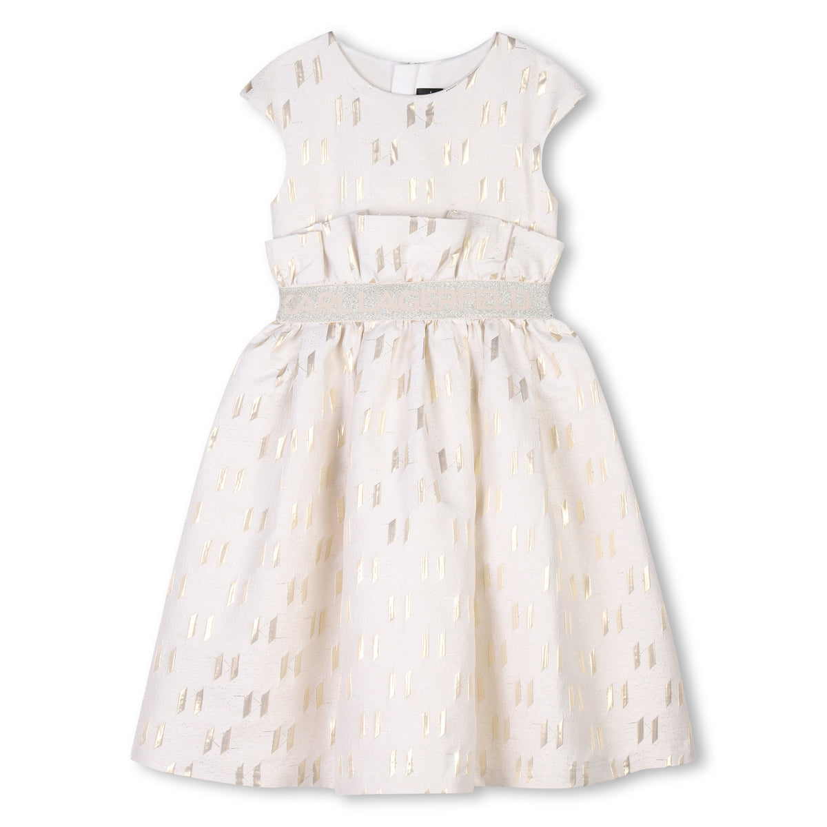 Karl Lagerfeld Dress Logo Whitegold