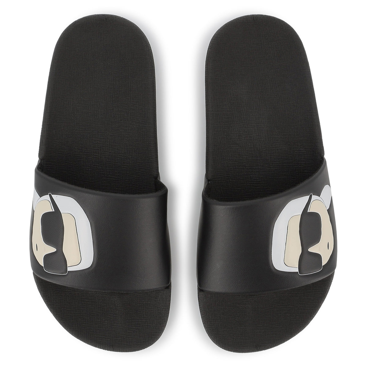 Karl Lagerfeld Slides Kls Ikonic Black