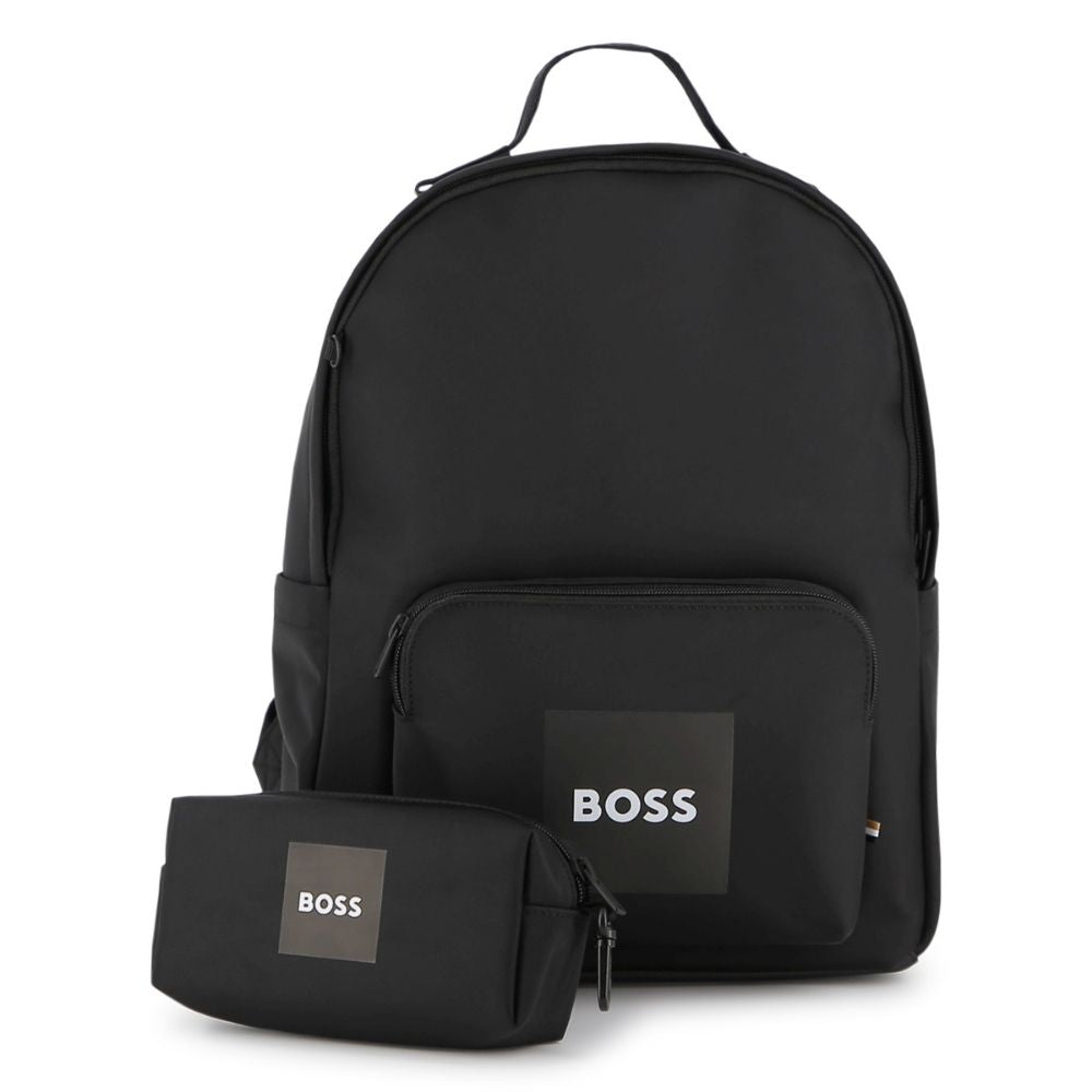 Boss Bag Backpack & Pouch Black