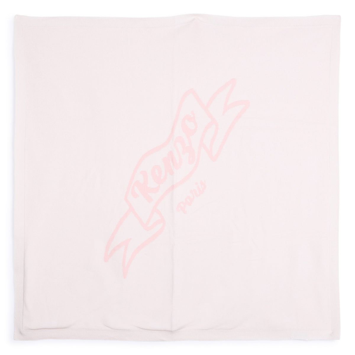 Kenzo Blanket Logo Pink