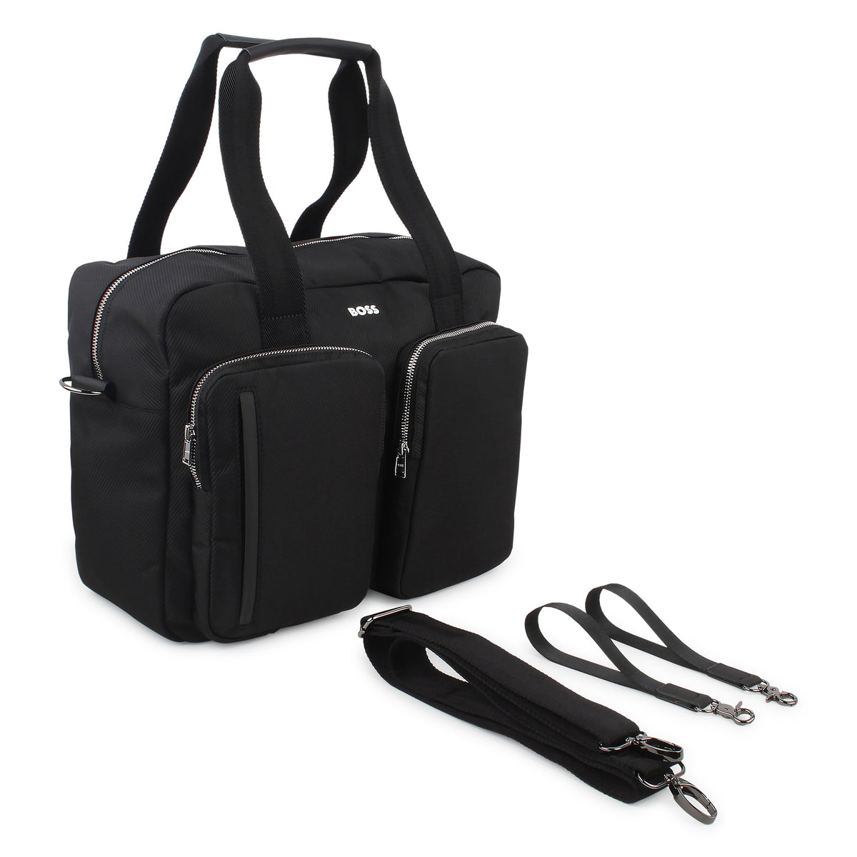 Boss Bag Changing Nappy Black