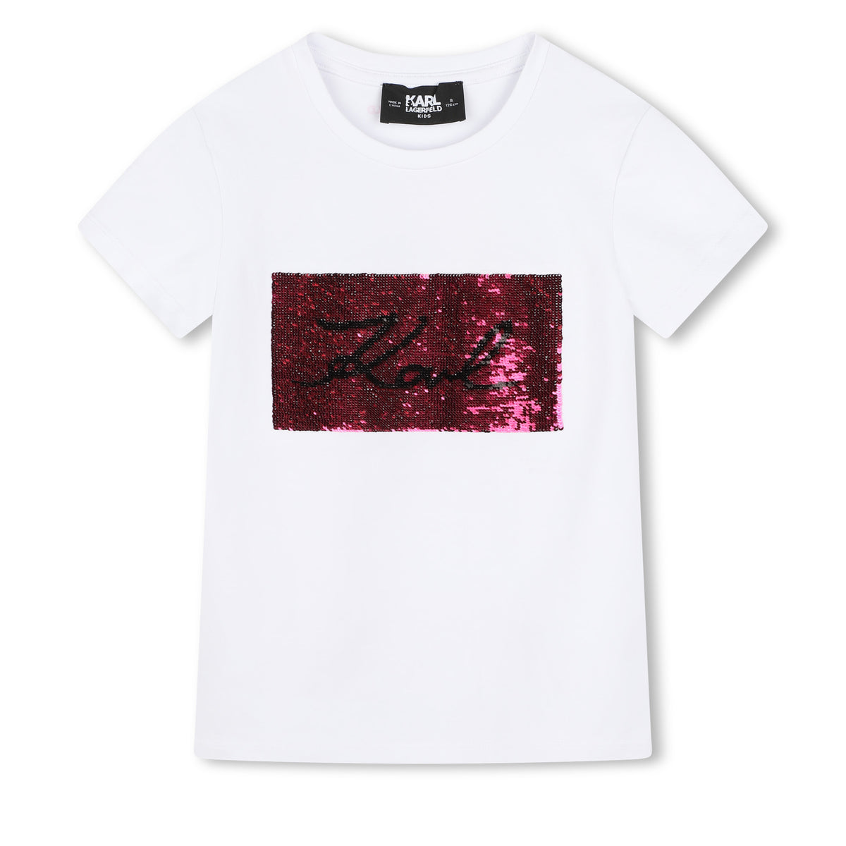 Karl Lagerfeld T-Shirt Midnight Paris White