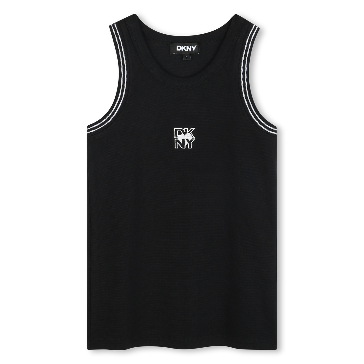 Dkny Tshirt Sleeveless Tank Logo Black