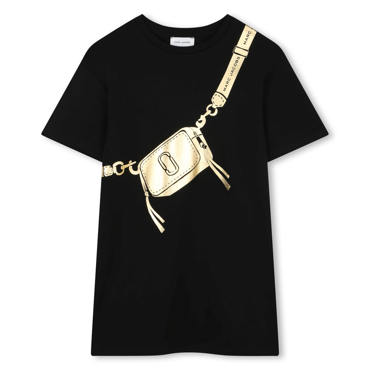 Marc Jacobs Dress Gold Bag Design Black