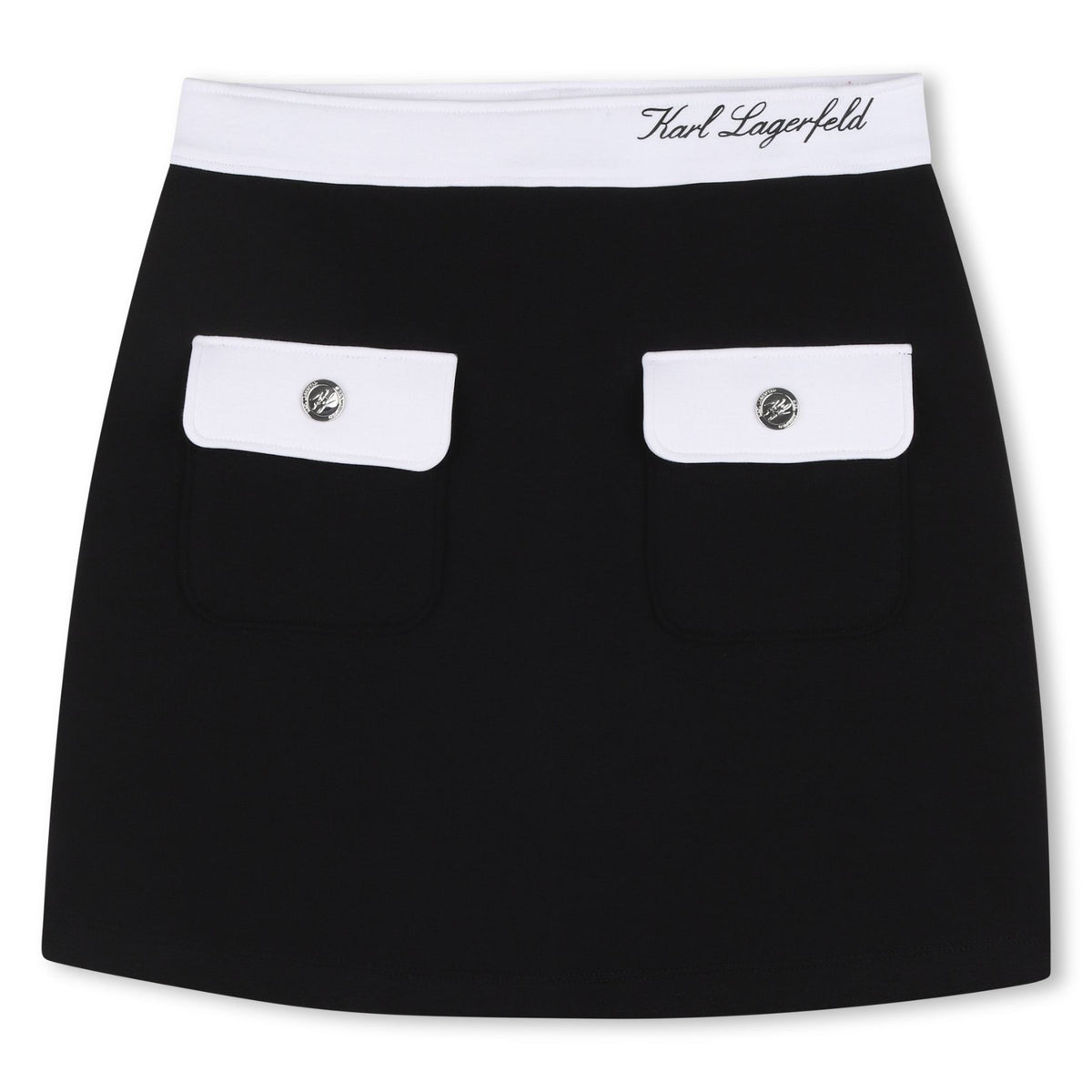 Karl Lagerfeld Skirt Blackwhite