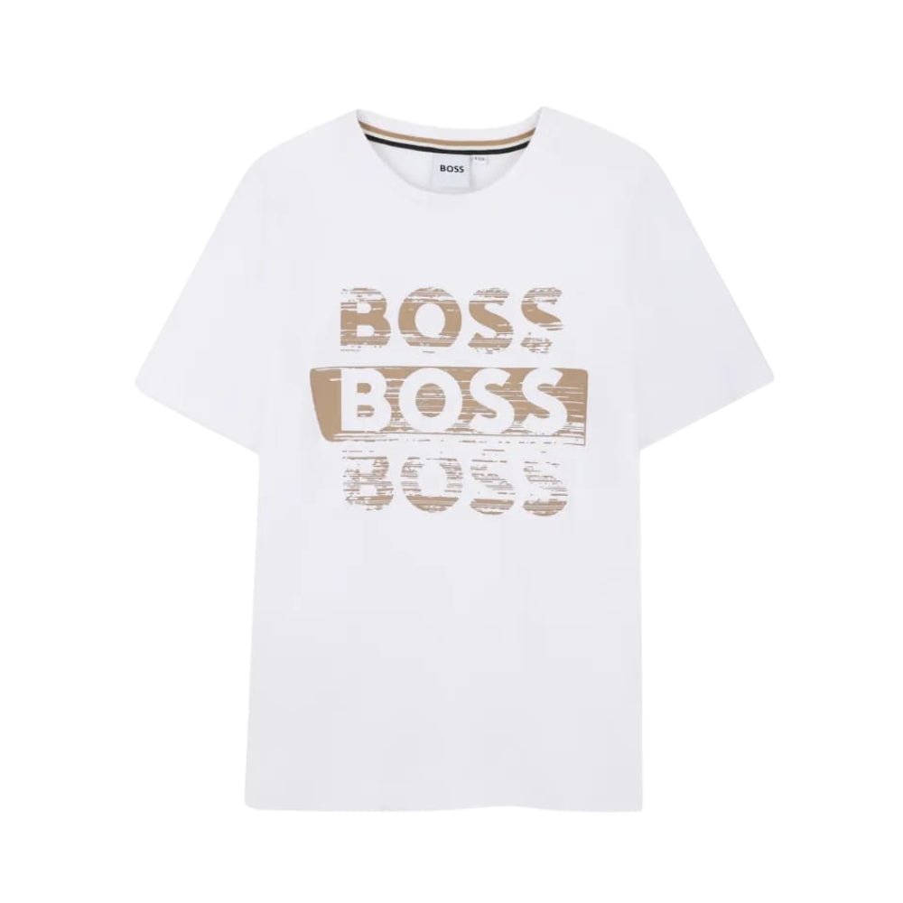 Boss Ss Teeshirt White