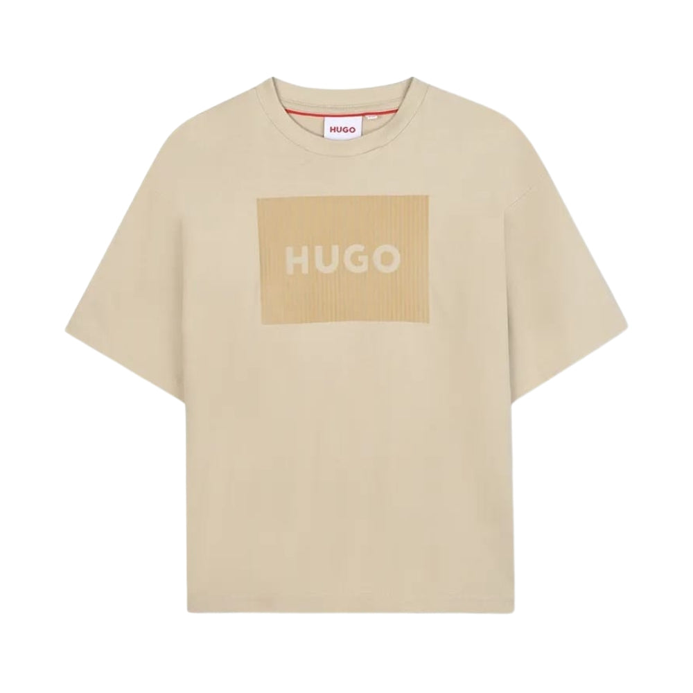 Hugo Tshirt Logo Stone