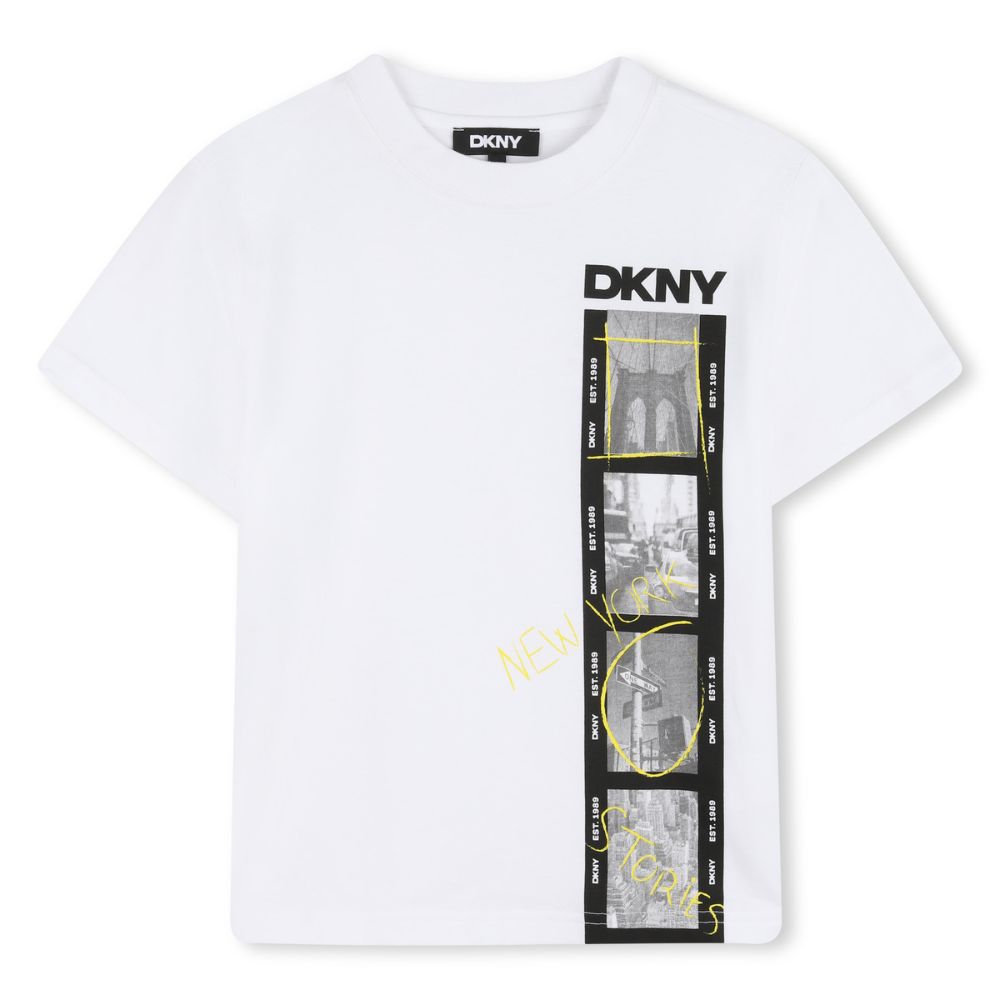 Dkny Tshirt Logo White