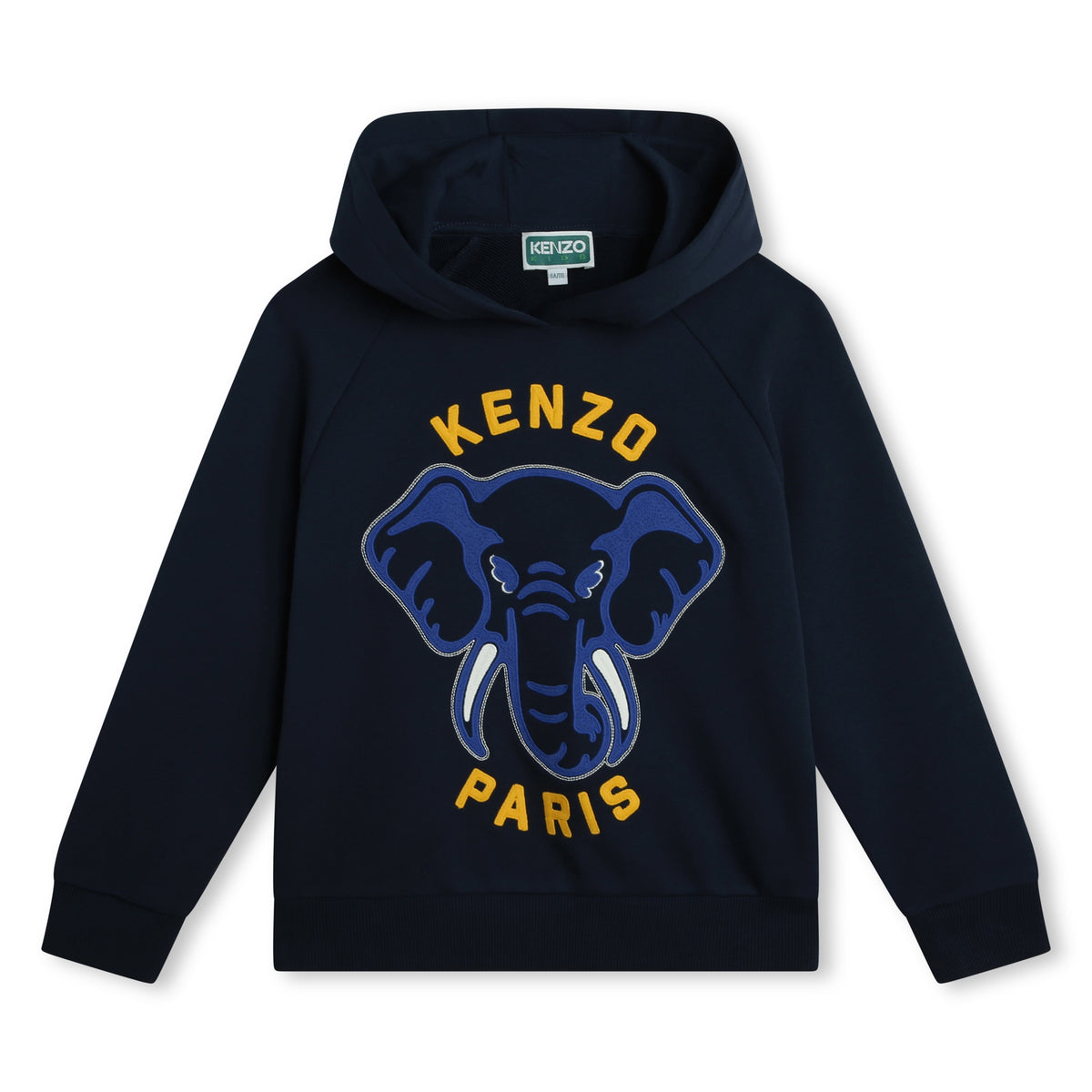 Kenzo Sweater Elephant Logo Navy