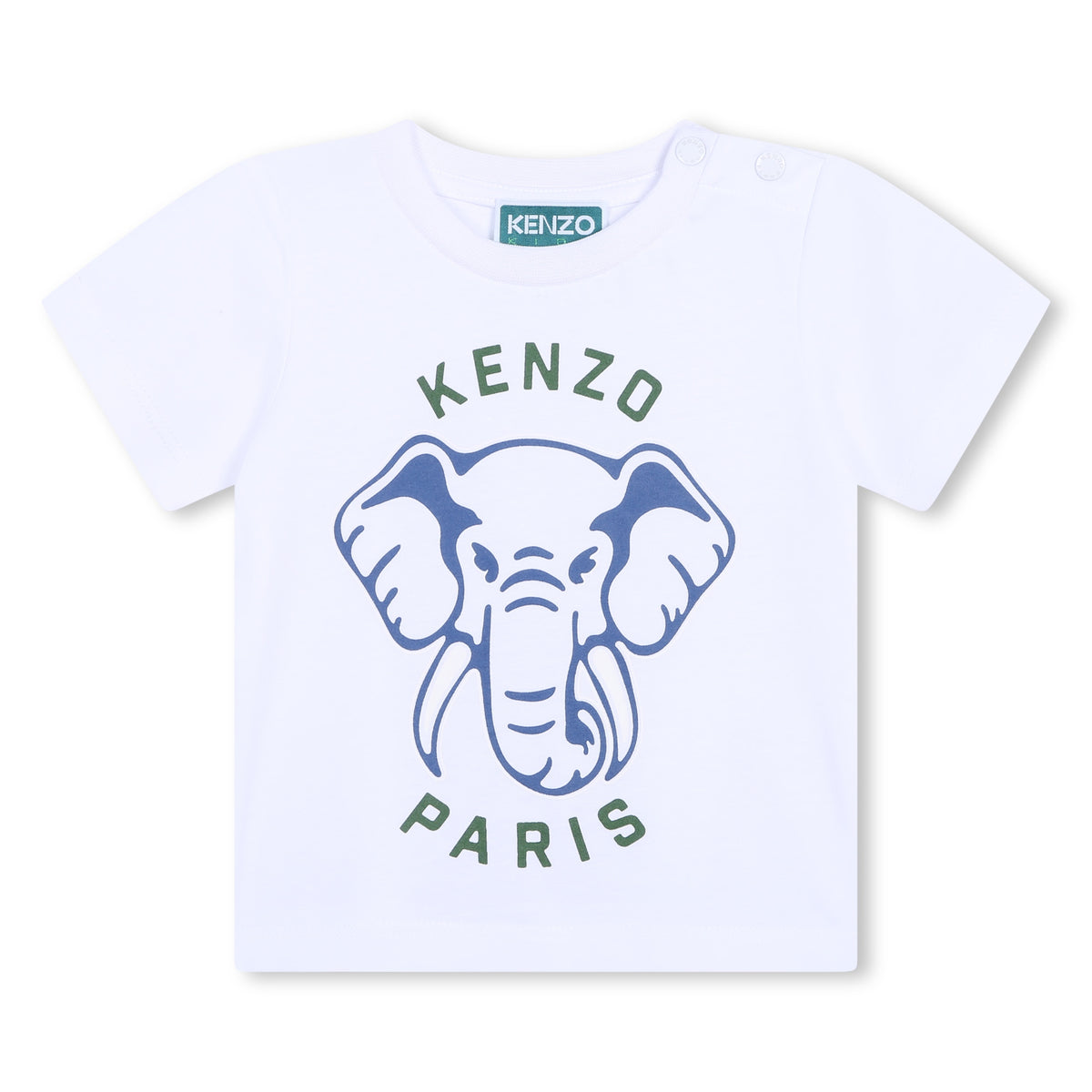 Kenzo  Tshirt Paris Jungle White