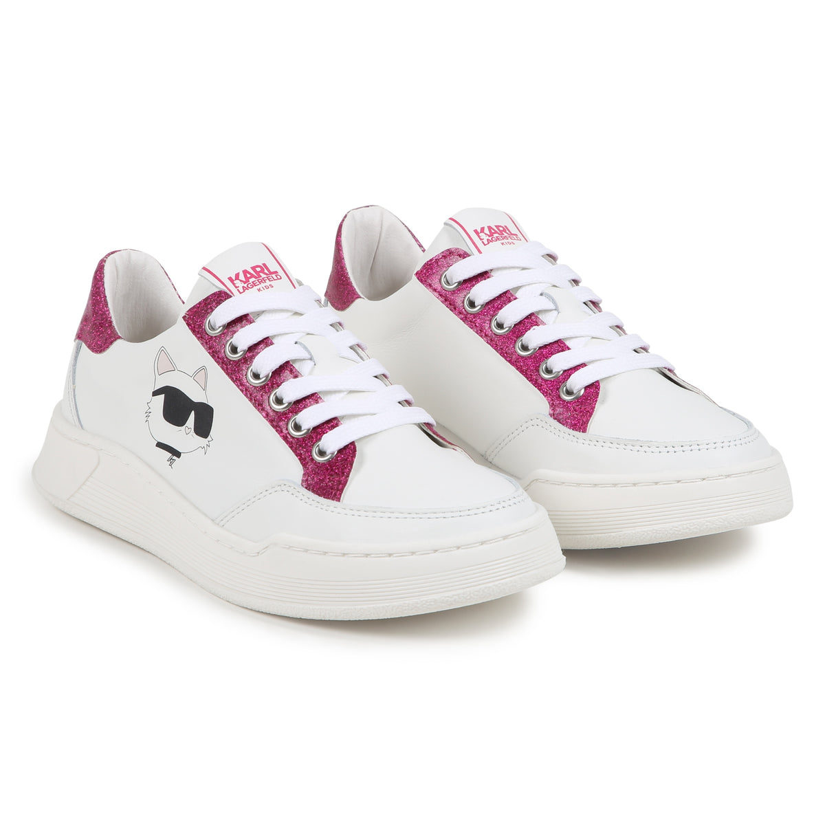 Karl Lagerfeld  Sneakers Kl Logo Whitepink