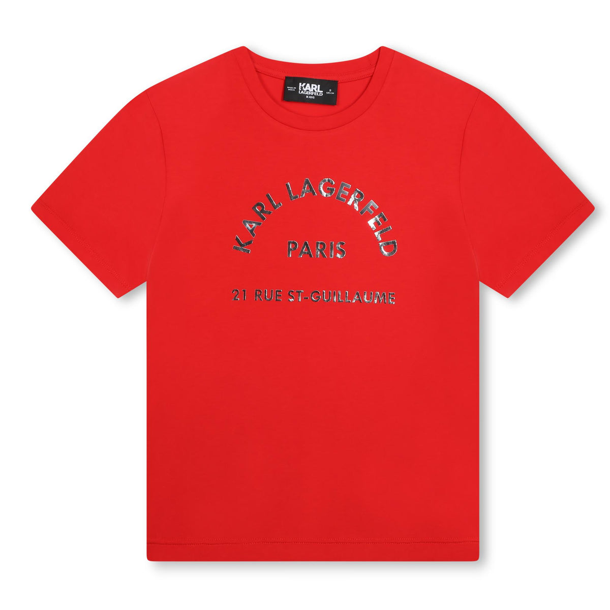 Karl Lagerfeld T-Shirt Midnight Paris Red