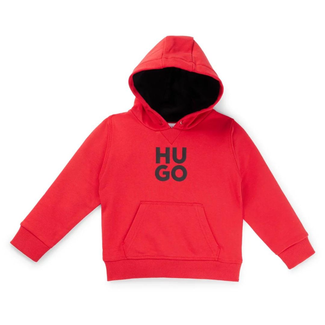 Hugo Sweater Logo Red