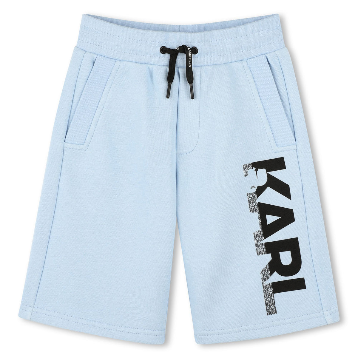 Karl Lagerfeld Shorts Bermuda Logo Blue