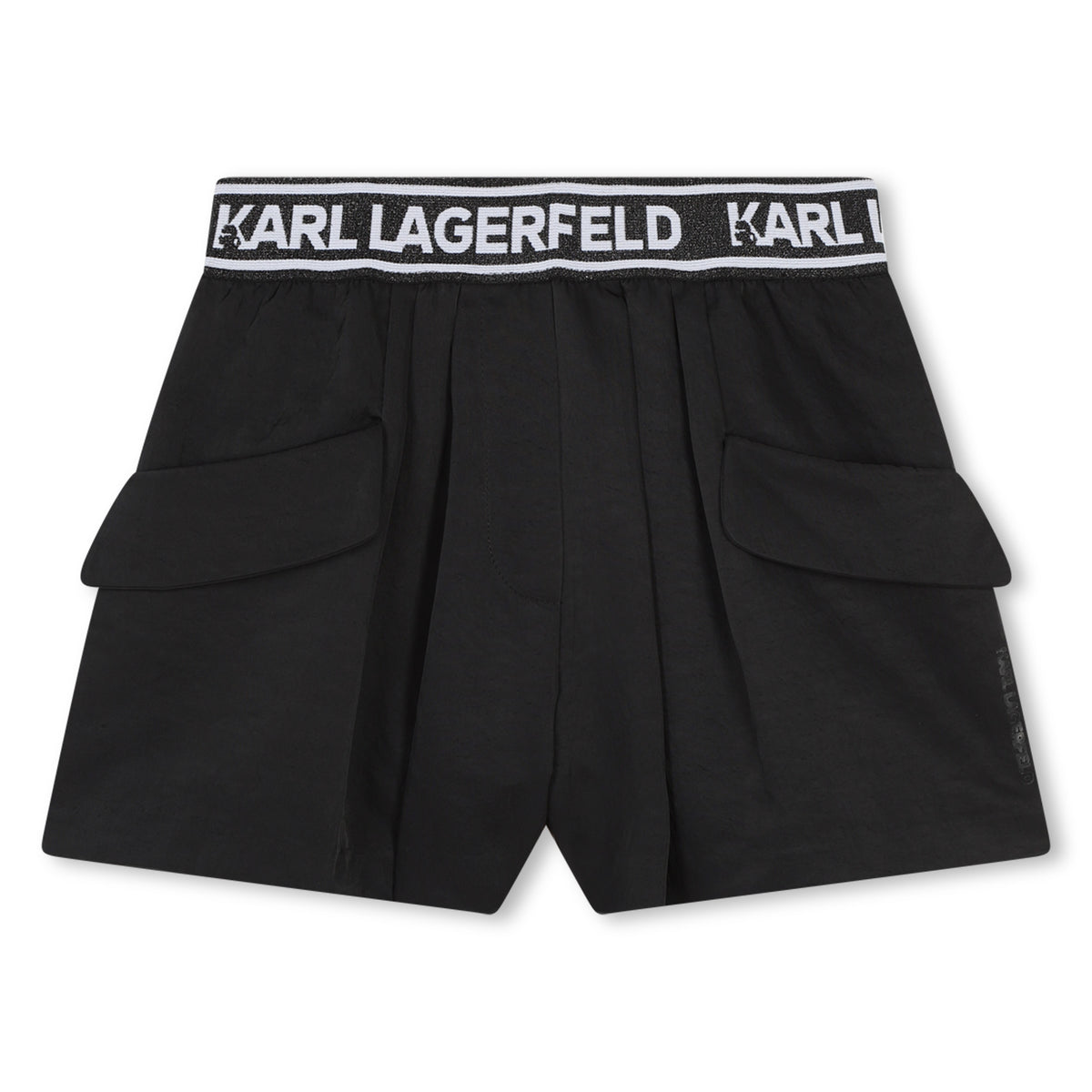 Karl Lagerfeld Shorts Track N Rings Black