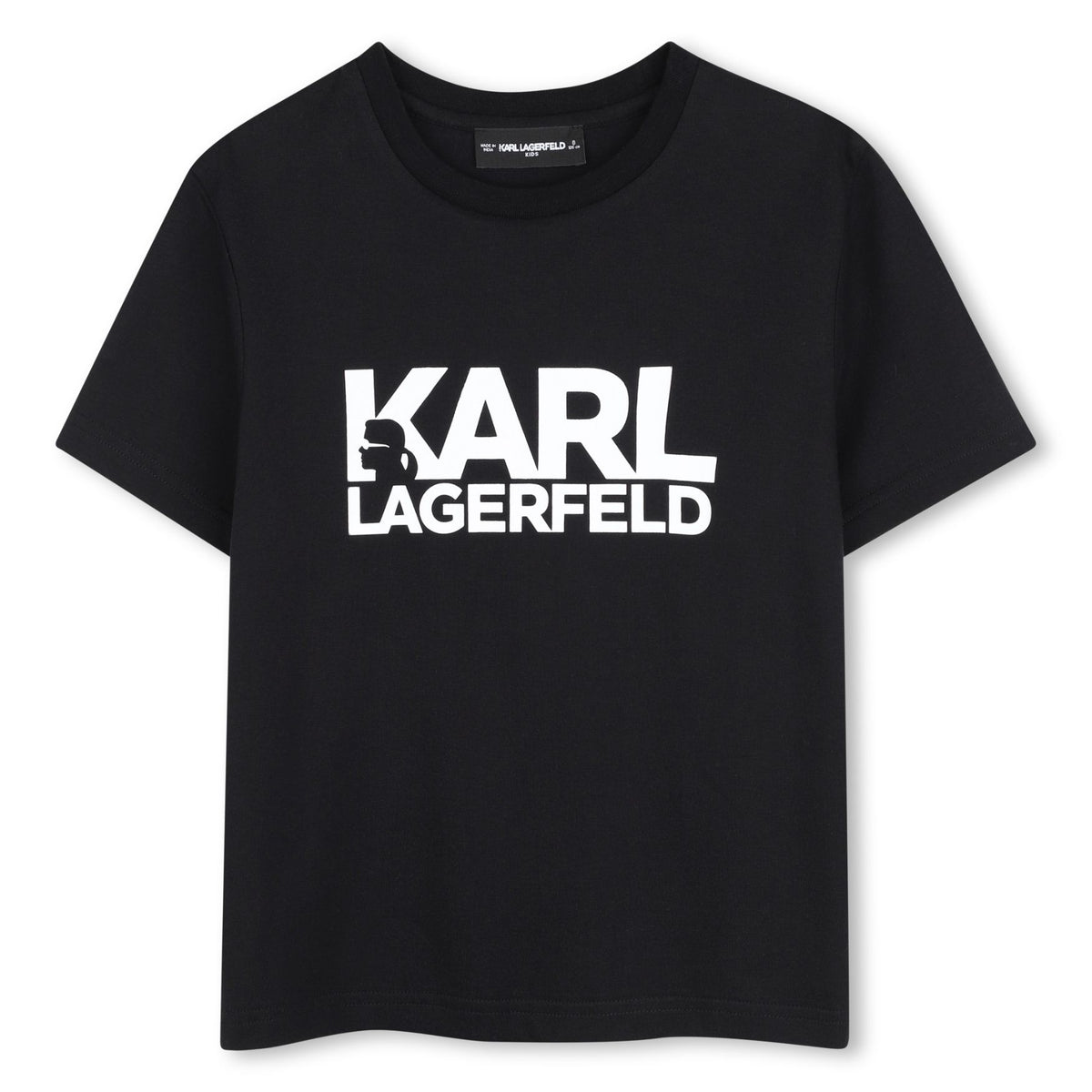 Karl Lagerfeld Tshirt Logo Blackwhite