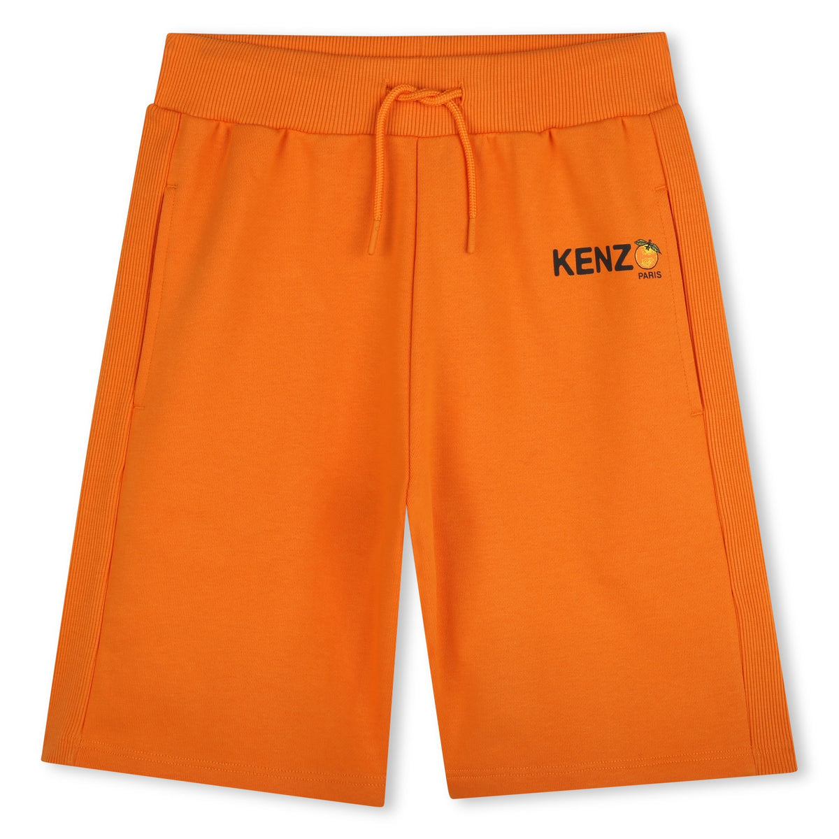 Kenzo Shorts Orange Logo