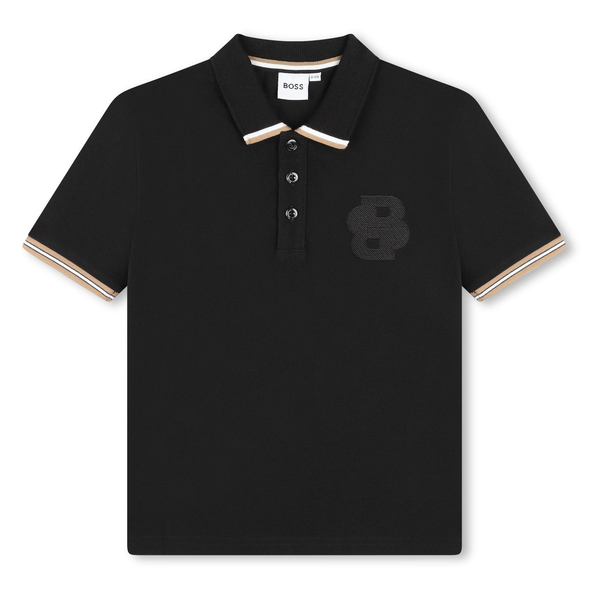 Boss Golfer Side Logo Black