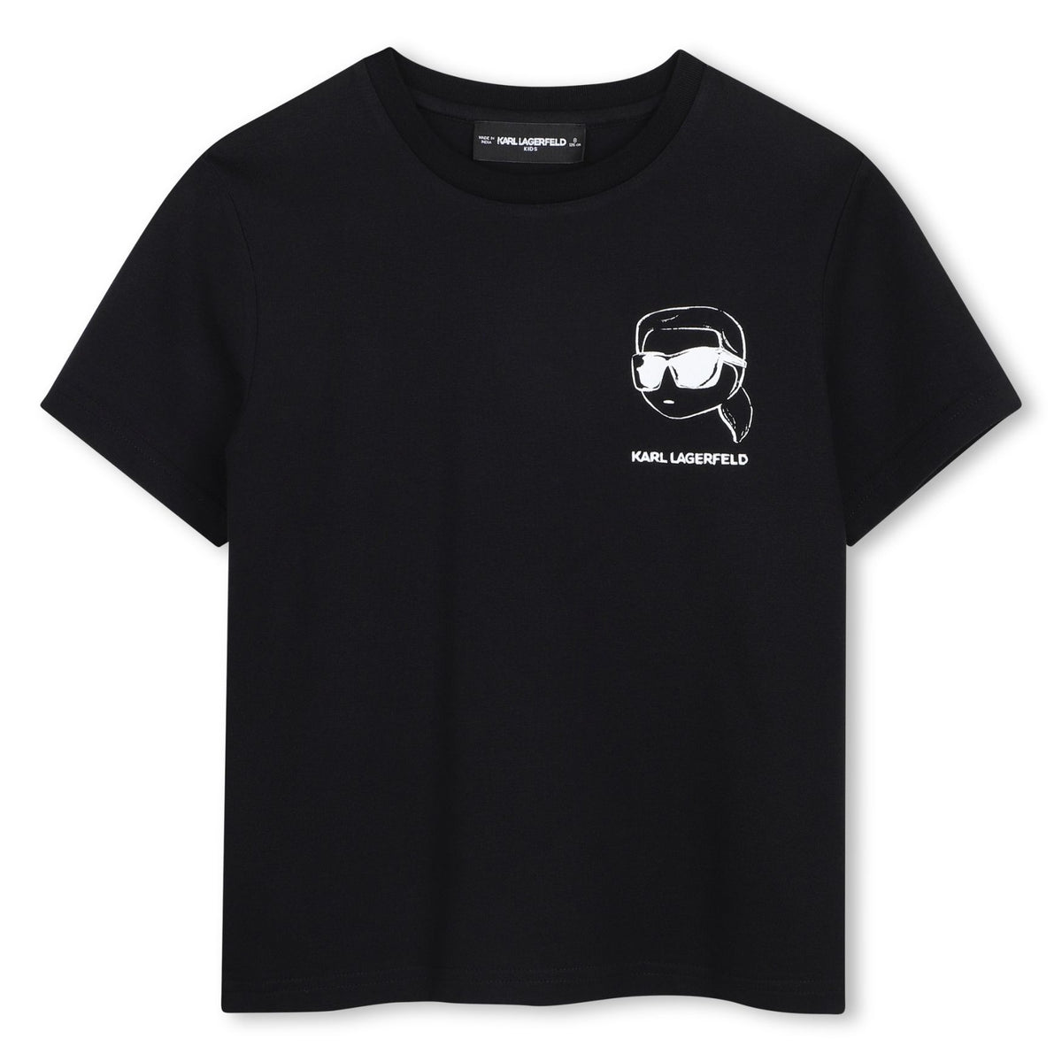 Karl Lagerfeld Tshirt Logo Black