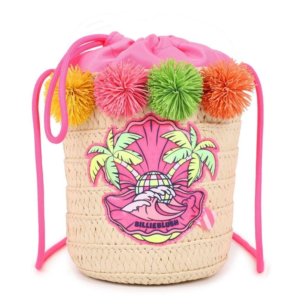Billieblush Bag Pom Pom Pearl Shell Multi
