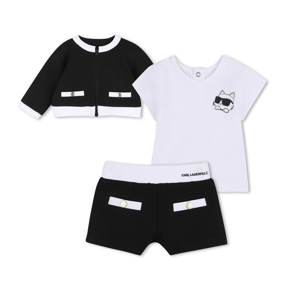 Karl Lagerfeld Set Piece Blackwhite