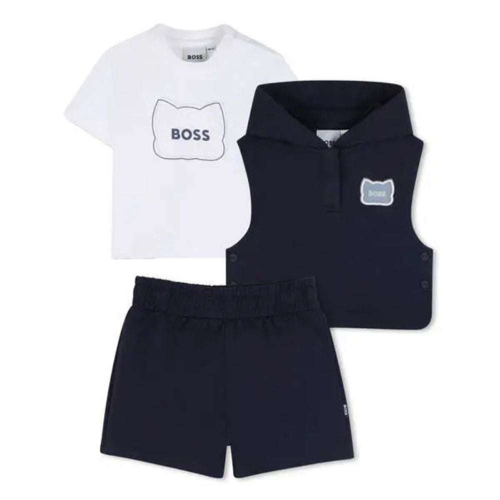 Boss Set Piece Navywhite