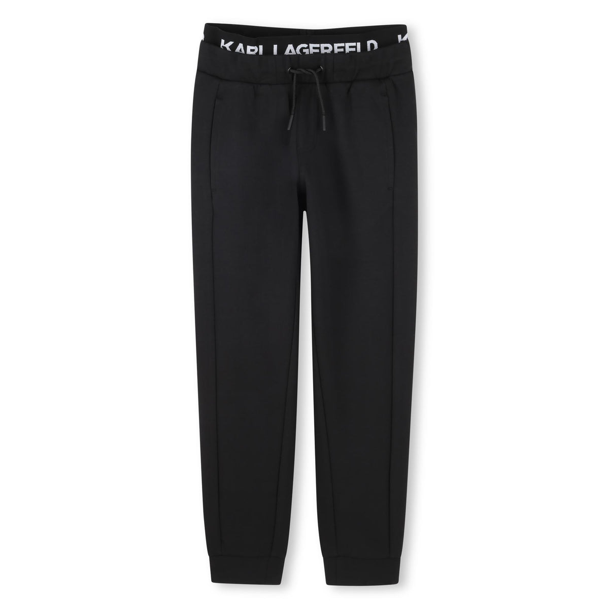 Karl Lagerfeld Track Pants Logo Black