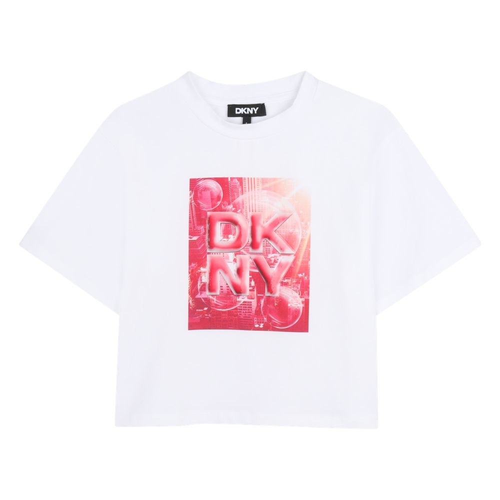 Dkny Tshirt Logo Whiterose