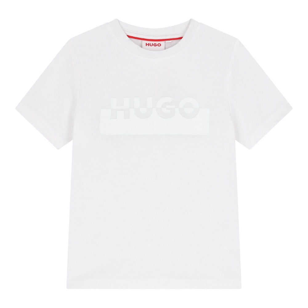 Hugo Tshirt Logo White